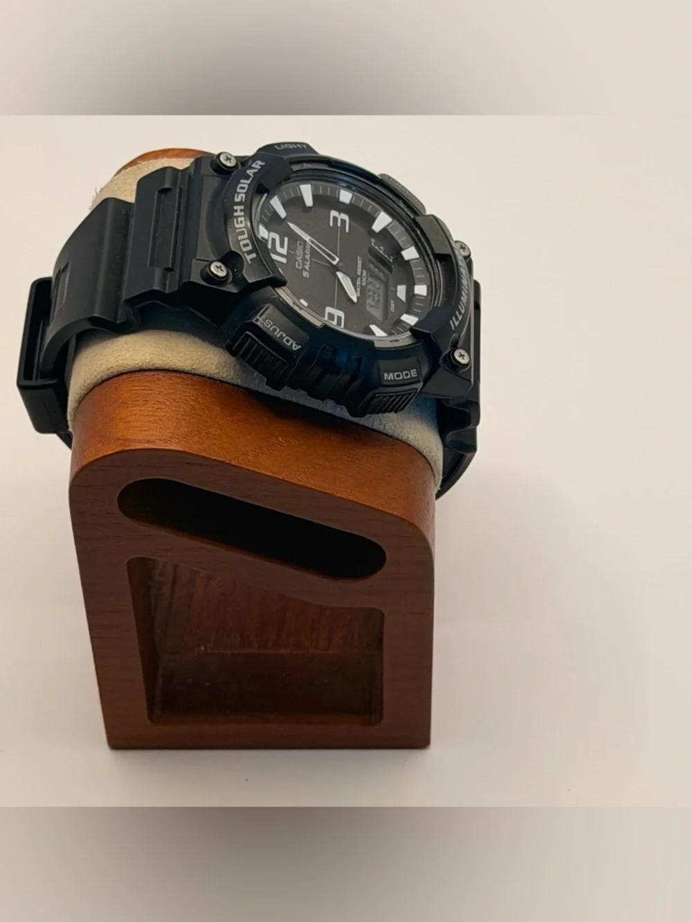 Casio Men's Sport Watch‎ with Black Dial - AQS810W-1AV Tough Solar 5 Alarms 48mm